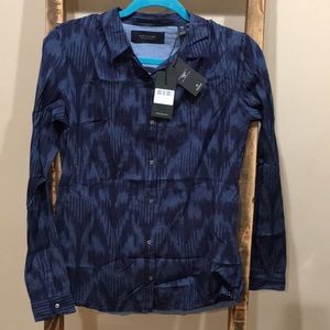 Scotch & Soda Amsterdams Blauw Top